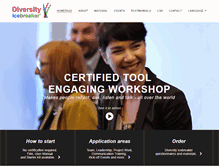 Tablet Screenshot of diversityicebreaker.com